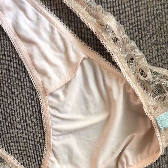 Tallulah Love cream rose thong, Large L NWT - Picture 9 of 9